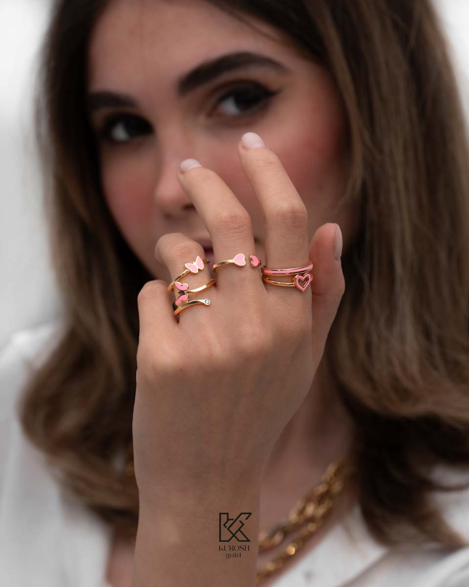 انگشتر فانتزی قلب